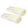 Allextreme Universal T10 LED Parking Light Super Bright Interior Pilot License Plate Dome Indicator Lamp Bulb for Car & Motorcycle (1W, White, 2 PCS)