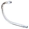 AllExtreme EXRGBS Exhaust Silencer Bend Pipe for BS6 Model Compatible With Royal Enfield Classic, Electra and Standard 350cc and 500cc (Chrome)