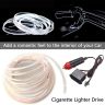 AllExtreme EXCL5MW 12 V LED Cold Light Line Flexible Neon Wire 5 Mtr Daytime Running Light Water Resistant Auto Lamps Strips Decorative & Ultra Bright for Car (White, 1 Pc)