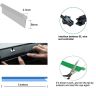 AllExtreme EXCL5MW 12 V LED Cold Light Line Flexible Neon Wire 5 Mtr Daytime Running Light Water Resistant Auto Lamps Strips Decorative & Ultra Bright for Car (White, 1 Pc)