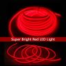 AllExtreme EXCL5MR 12 V LED Cold Light Line Flexible Neon Wire 5 Mtr Daytime Running Light Water Resistant Auto Lamps Strips Decorative & Ultra Bright for Car (Red, 1 Pc)