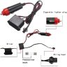 AllExtreme EXCL5MR 12 V LED Cold Light Line Flexible Neon Wire 5 Mtr Daytime Running Light Water Resistant Auto Lamps Strips Decorative & Ultra Bright for Car (Red, 1 Pc)