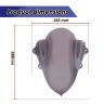 AllExtreme EXPVR16 Plastic Windscreen Visor Front Fairing Windshield Baffle Wind Deflectors for Yamaha R15 V3 (Grey)