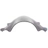 AllExtreme EXPVR16 Plastic Windscreen Visor Front Fairing Windshield Baffle Wind Deflectors for Yamaha R15 V3 (Grey)