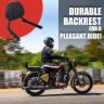 AllExtreme EXRBS01 Heavy Duty Bike Backrest Fit Passenger Rear Seat Back Support Rest Adjustable Compatible with Royal Enfield Reborn (Black)