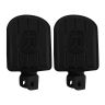 AllExtreme EXTBRE130 Bike Front & Rear Foot Rest Heavy Duty Left & Right Compatible for Royal Enfield Reborn (Black)