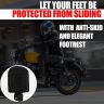 AllExtreme EXTBRE130 Bike Front & Rear Foot Rest Heavy Duty Left & Right Compatible for Royal Enfield Reborn (Black)