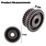 Allextreme EXSCA01 Heavy Duty Durable Self Gear Assembly Iron Material Compatible with Royal Enfield Electra, Classic & Standard (Black)
