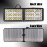 Allextreme EXBE423 24W 42 LED Fog Spotlight Strobe light Ultra Bright Driving Lamp With Mounting Brackets & 3 different Modes for Truck & Car