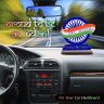 AllExtreme EXIF18 Indian Flag With Jai Hind Symbol For Office Desk, Table & Room Universal Showpiece Emblem Car Dashboard Decoration