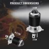 Allextreme EX1B340 LED Headlight Conversion Kit Lamp Bulb for Car, Motorcycle & Bike (White,Pack of 1)