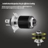 Allextreme EX1B340 LED Headlight Conversion Kit Lamp Bulb for Car, Motorcycle & Bike (White,Pack of 1)