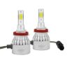 AllExtreme HYPERDRIVE LED Headlight Conversion Kit 75W Car Headlamp 6000K Super Bright White Beam Replaces Halogen,HID Waterproof LED Fog lamp Bulbs (1 Year Warranty,H8-H11)