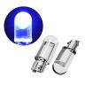 Allextreme EXBT10 Universal T10 LED Parking Light Super Bright Interior Pilot License Plate Dome Indicator Lamp Bulb for Car Bike and Motorcycle (Blue)