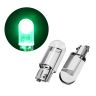 Allextreme EXGT10 Universal T10 LED Parking Light Super Bright Interior Pilot License Plate Dome Indicator Lamp Bulb for Car Bike and Motorcycle (Green)