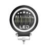 Allextreme EX27FW1 4 LED Headlight Lamp Universal Waterproof Off Road Driving CREE LED Fog Light with Mounting Brackets for Bike and Cars (27W, Blue & White, Pack of 1)