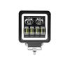 Allextreme EX27VF1 6 LED Headlight Lamp Universal Waterproof Off Road Driving CREE LED Fog Light with Mounting Brackets for Bike and Cars (27W, Blue & White, Pack of 1)