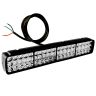 Allextreme EX1LT60 60 LED FOG Light Bar Tricolour Off Road Driving Flood and Spot Combo Lamp for Jeep ATV SUV Truck Car Boat (24W, Red, Blue and White,1 PC)