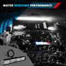 Allextreme EX1LT60 60 LED FOG Light Bar Tricolour Off Road Driving Flood and Spot Combo Lamp for Jeep ATV SUV Truck Car Boat (24W, Red, Blue and White,1 PC)