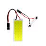 Allextreme EXSDM01 32 SMD Universal Car Interior Super Bright Roof Light Reading Dome Bulb Lamp with Festoon Holder (1.6W, White,1 Pc)
