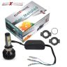 Allextreme Car LED H4 Headlight 40 Watt Driving Headlamp High Low Beam Conversion Kit Chip Fog Light for SUVs Trucks Sedans Motorcycle