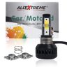 Allextreme Car LED H4 Headlight 40 Watt Driving Headlamp High Low Beam Conversion Kit Chip Fog Light for SUVs Trucks Sedans Motorcycle