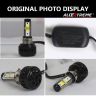 Allextreme Car LED H4 Headlight 40 Watt Driving Headlamp High Low Beam Conversion Kit Chip Fog Light for SUVs Trucks Sedans Motorcycle