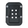 AllExtreme Bike Stand Extender Pad CNC Foot Side Kickstand Enlarger Extension Compact Support Plate Compatible with Royal Enfield Interceptor 650 (Black)
