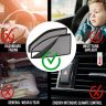 AllExtreme EXCBMH6 Car Blind Breathable Sun Shades for Front/Rear & Quarter Glass Mesh Curtain Glare Reduction Net Pullover UV Protection Compatible with MG Hector (Black, Pack of 6)