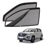 AllExtreme EXCBMH6 Car Blind Breathable Sun Shades for Front/Rear & Quarter Glass Mesh Curtain Glare Reduction Net Pullover UV Protection Compatible with MG Hector (Black, Pack of 6)