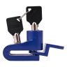 AllExtreme EXMDBB1 Mini Anti Theft Disc Brake Security Lock for Bicycle and Motorcycle (Blue)