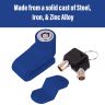 AllExtreme EXMDBB1 Mini Anti Theft Disc Brake Security Lock for Bicycle and Motorcycle (Blue)