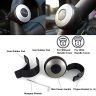 AllExtreme EXSKSB01 Universal Car Steering Wheel Knob Spinner for All Cars Power Handle SUV Rotation Booster (Silver & Black)
