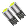 Allextreme EXLB001 Universal T10 LED Parking Light 4 SMD Bright Interior Lamp Bulb for Automobiles (White, 2 Pcs)