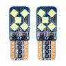 AllExtreme EXLB006 Universal T10 LED Parking Light 10 SMD Bright Interior Pilot License Plate Dome Indicator Lamp Bulb for Automobiles (2W, White, 2 Pcs)