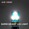 Allextreme EXLB009 Universal T10 LED Parking Light 6 SMD Bright Interior Pilot License Plate Dome Indicator Lamp Bulb for Automobiles (2W, White, 2 Pcs)