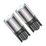 Allextreme EXLB008 Universal T10 LED Parking Light 4 SMD Bright Interior Pilot License Plate Dome Indicator Lamp Bulb for Automobiles (3W, Ice Blue, 2 Pcs)