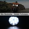 Allextreme EX15FGS Imported 15 LED Fog Light White Light Waterproof Mirror Mount Driving Work Lamp for Motorcycles and Cars (30W, 2 PCS)