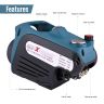 AllExtreme RT-2206 High Pressure Car Washer 2100 Watt Power 130 Bar Effective Cleaning 8.5L/Min Flow Rate for Home Bikes Garden Washing with Multiple Accessories (Random Colors)