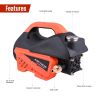 AllExtreme XL-8 High Pressure Car Washer 2400 Watt Power Effective Cleaning 12L/Min Flow Rate for Home Bikes Garden Washing with Multiple Accessories (Random Colors)