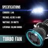 AllExtreme EX20HB1 Universal Headlight Bulb Conversion kit with Cool White Light for Car and Motorcycle (20W, Yellow & White, Pack of 1)