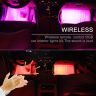 AllExtreme EX18LRC4 6W 72 LED Atmosphere Light Strip Flexible Lighting with IR Controller Wireless Remote Control Sound Sync (Multicolour)