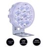 Allextreme EX09FLA 3 inch Off Road Driving Lamp With 9 LED Round Fog Light & Sturdy Aluminum Casing Ideal For Motorcycle, Cars & Bikes (9W, White Light, 2 Pcs)