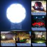 Allextreme EX09FLA 3 inch Off Road Driving Lamp With 9 LED Round Fog Light & Sturdy Aluminum Casing Ideal For Motorcycle, Cars & Bikes (9W, White Light, 2 Pcs)