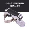 Allextreme EXHDCL1 Fork Disc Brake Lock Anti Theft 11mm Pin Wheel Locking Security with 3 Keys for Scooty, Motorcycles & Other Two Wheelers - Chrome