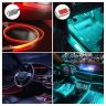 AllExtreme EX12L01 Hyperdrive 12 LED Car Atmosphere Lamp Mobile App Connectivity Cabin Multicolour Light Remote Control RGB Color Compatible with Sedans SUVs & Trucks