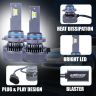 AllExtreme K18-9005 LED Headlight 130 Watt 9005 Car Driving Headlamp Bulb Lights 19800LM Chip Fog Light Ideal for Cars