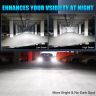 AllExtreme R45-H1 LED Headlight Conversion Kit 140W LED Chips 30000LM Headlamp Bulbs 6000k Bright Fog Light Ideal for Car (Set -2)