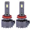 Allextreme Q15-H11 LED Headlight 150 Watt H11 Car Driving Headlamp Bulb Lights 22000LM Chip Fog Light Ideal for Cars