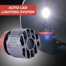 Allextreme Q15-H11 LED Headlight 150 Watt H11 Car Driving Headlamp Bulb Lights 22000LM Chip Fog Light Ideal for Cars